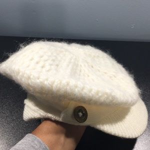Handmade ivory hat
